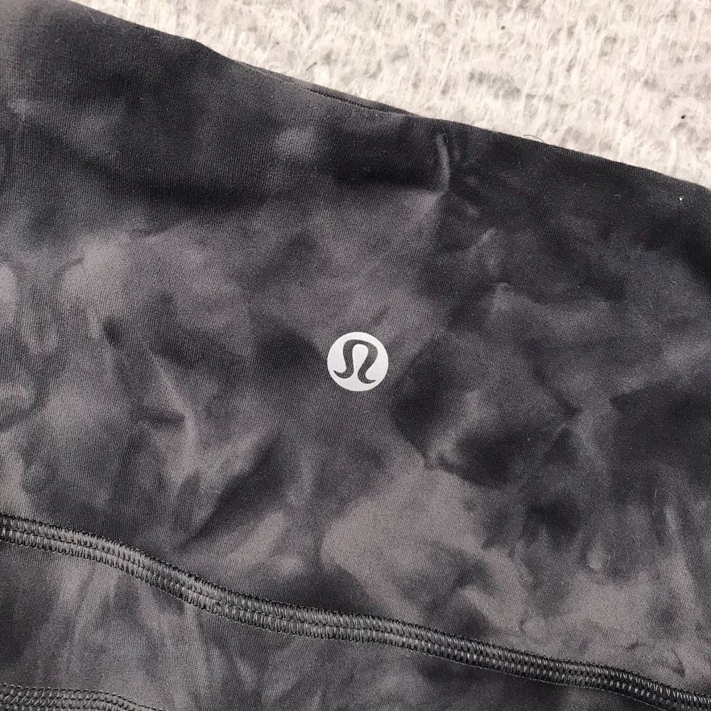 Lululemon Groove Super High-Rise Flare Pants Womens 4 (23x32) Diamond Dye Gray - Picture 9 of 11